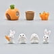 thumbnail image 3 of 1 paquete No 4 Zanahoria Lindo Animal Conejo Micro Paisaje Decoración Resina ANGGREK Otros, 3 of 8