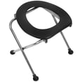 thumbnail image 3 of Movable Toilet Chair Assorted Color Elderly Bathroom Use 1Pack 15.4x14.6x13.4in, 3 of 8