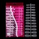 thumbnail image 3 of 288 Uds. Puntas de uñas postizas artificiales esmeriladas de cubierta completa ultrafinas para decoración de uñas 03 #, 3 of 3