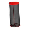 thumbnail image 3 of Bolsa de red de pesca de bolsillo, portátil, resistente, diseño de malla densa, jaula plegable para peces, equipo de pesca al aire libre para piezas Estilo A, 3 of 8