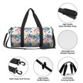 thumbnail image 4 of Balery Colorful Chameleons Bolsa de Gimnasio para Mujeres y Hombres, Bolsa de Viaje Impermeable, Bolsa de Fin de Semana con Compartimento para Zapatos y Bolsillo Húmedo, 4 of 6