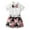 3-Pink, variant on PINQI Toddler Formal Outfit Sets 6M-4 Years Summer Kids Boys Solid Color Short Sleeve Shirt Tops Shorts Kids Gentleman Outfits Children Dress Suit(1-Black,6-12 Months