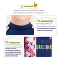 thumbnail image 4 of Naiovety Trajes de neopreno para niños Traje de baño para niños Anti-quemaduras solares Traje de baño para niños de manga larga Traje de baño para Deportes acuáticos azul marino XL Naiovety OD003686-09, 4 of 6