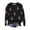 Black, variant on Cavosen Christmas Festival Tops Women Crew Neck Long Sleeve Ugly Pullover Christmas Tree Solid Stretch Drop Shoulder Blouses Party Shirt Tops