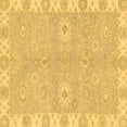 thumbnail image 1 of Ahgly Company Indoor Square Oriental Brown Traditional Area Rugs, 4' Square, 1 of 4