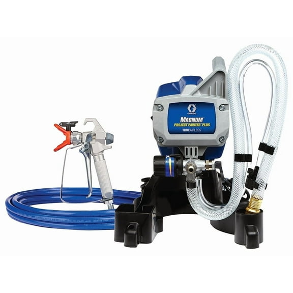 Graco Magnum 2800 psi Metal Airless Paint Sprayer, 15 lb, Adjustable Pressure, 50 ft Hose