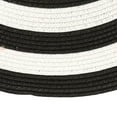 thumbnail image 7 of Cheers.US Women Stripe Straw Hat Wide Brim Sun Hat Foldable Summer Beach Caps Gift for Mom Wife Girlfriend, 7 of 7