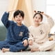 thumbnail image 4 of Conjunto de pijamas de franela para Niños y Niñas Grandes, ropa de dormir de manga larga y cálida, con bonito Animal, para Otoño e Invierno, 4 of 4