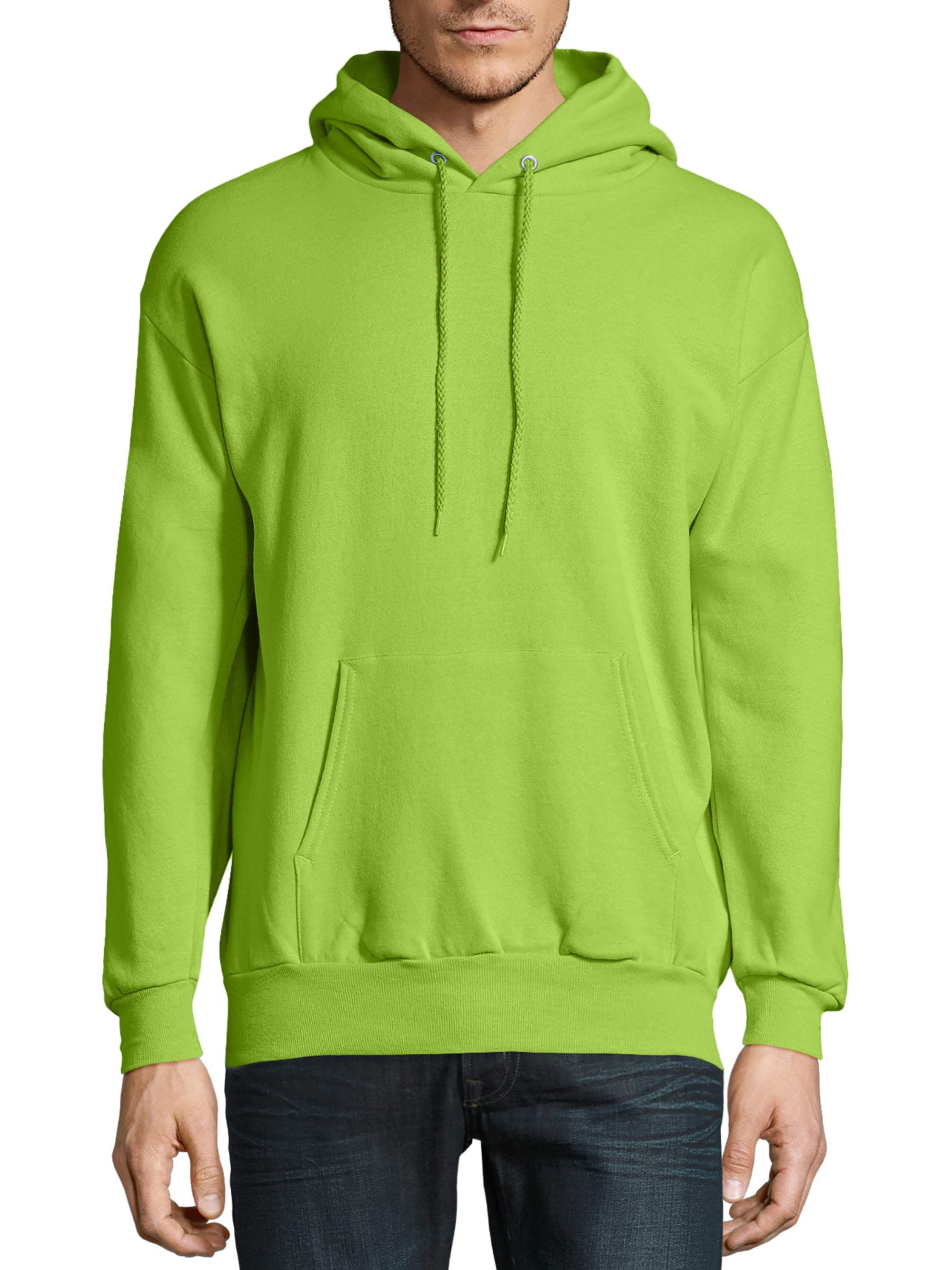 hanes green hoodie
