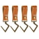 thumbnail image 2 of Gancho para bolsa de vajilla, utensilios de cocina, tendedero multifuncional, colgador de botones en forma de S, accesorios de cuero PU para senderismo y acampada, 2 of 7