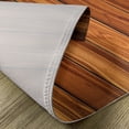 thumbnail image 5 of Ambesonne Rustic Place Mats Set of 4, Wooden Planks Image, Standard Size, Pale Caramel and Orange, 5 of 6