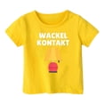 thumbnail image 4 of XDZJLR T-Shirts pour Filles Imprimé Coloré Carnaval Col Rond Manches Courtes T-Shirt 3-4 Ans, 4 of 4
