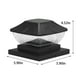 thumbnail image 3 of RKSTN Soap lamp Solar Post Lights Outdoor Fence Cap Light For Posts Patio Garden Decoration White Lighting Black，Lighting Solar Outdoor Post Cap Lights Light For Fence, 3 of 9