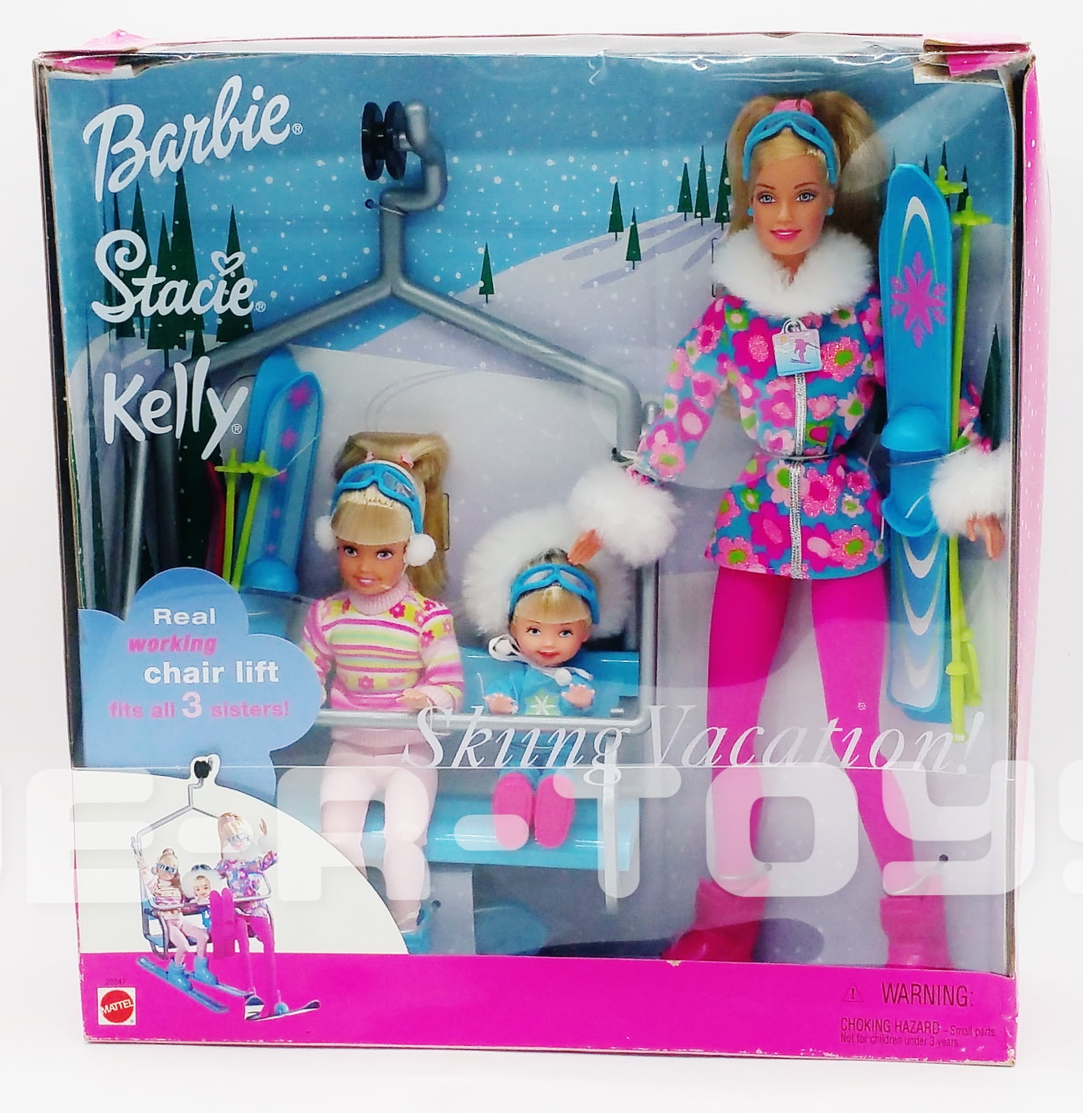 Barbie clearance ski set