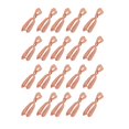 thumbnail image 1 of 20 Unids Colgante Conector Cierres para Colgantes Duradero BLESIY Oro Rosa, 1 of 8