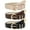 A-Black+Coffee+Beige, variant on WHIPPY Women's Skinny Leather Belts for Jeans Dresses Ladies Black Brown Belts 3 Pack