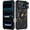 Black, variant on Military Grade Shockproof Case for iPhone 18 Pro, Built-in N52 Magnetic Ring, Slide Camera Lens Cover, Rugged Heavy Duty Protective Phone Case