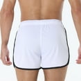 thumbnail image 4 of Xunlbb Men's Shorts Summer Gym Shorts Men, Man Casual Sports Mesh Breathable Running Training Zipper Pocket Drawstring Shorts, S-2XL, 4 of 7