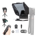 thumbnail image 2 of PT-15 Smartphone DSLR Camera Teleprompter With Remote For Video Recording Live Broadcast Streaming Interview ,Easy setup, Desktop controlled, 2 of 7