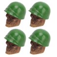 thumbnail image 1 of 4PCS Skull Style Tire Valve Caps Universal for Cars Trucks  Motorcycles, 1 of 7