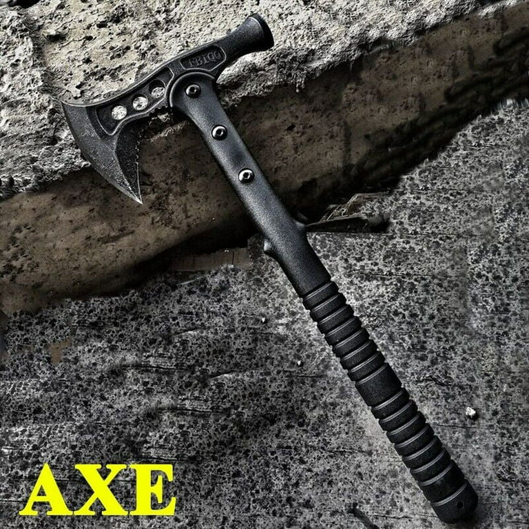 Mdhand Portable Military Survival Axe Tactical Tomahawk Outdoor Hatchet Camping Tool