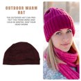 thumbnail image 3 of 1 gorro cálido premium para exteriores, elegante gorro de terciopelo catiónico, gorro cálido de terciopelo, 3 of 5