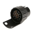 thumbnail image 3 of Conector de enchufe de remolque corto doble de a 13 pines 12V Zulema adaptador de enchufe del remolque, 3 of 7