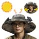 thumbnail image 1 of Sombrero Portátil WDOplteas Pesca Al Aire Libre Con Ventilador Carga Solar/USB, 1 of 9