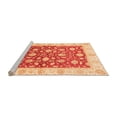 thumbnail image 2 of Ahgly Company Machine Washable Indoor Rectangle Oriental Orange Traditional Area Rugs, 6' x 9', 2 of 4