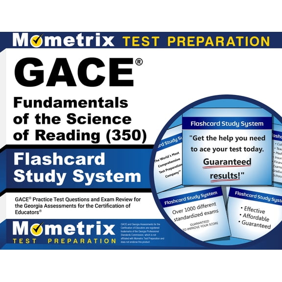 GACE Fundamentals of the Science of Reading (350) Flashcard Study System