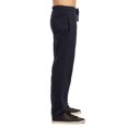 thumbnail image 3 of Men‘s Open Bottom Terry Sweatpants  Elastic Drawstring Waistband  Charcoal Grey S,navy(openbottom),L, 3 of 4