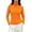 Orange, variant on Kaemgyyd Women's Turtleneck Sweaters Fall Fitted Long Sleeve Basic Tops Fashion Knitted Layering Outfit(Khaki,XX-Large)