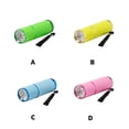 thumbnail image 2 of Methold Fuerte linterna dinero púrpura luz LED Durable aleación de aluminio lámpara portátil potente antorcha equipo de iluminación Electrónica Verde, 2 of 6