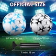 thumbnail image 2 of Balón de Fútbol Tradicional Operation Christmas con Bomba Tamaño 5 Paquete de 4, 2 of 6