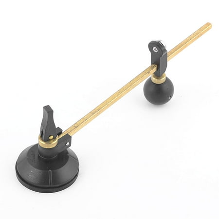 Unique Bargains 6-42cm Radius Adjustable Compasses Type Glass Circle Circular Cutter