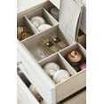 thumbnail image 5 of James Martin Vanities 210-V72s-Dgg Linear 72" Single Basin Poplar Wood Vanity Set - White, 5 of 7
