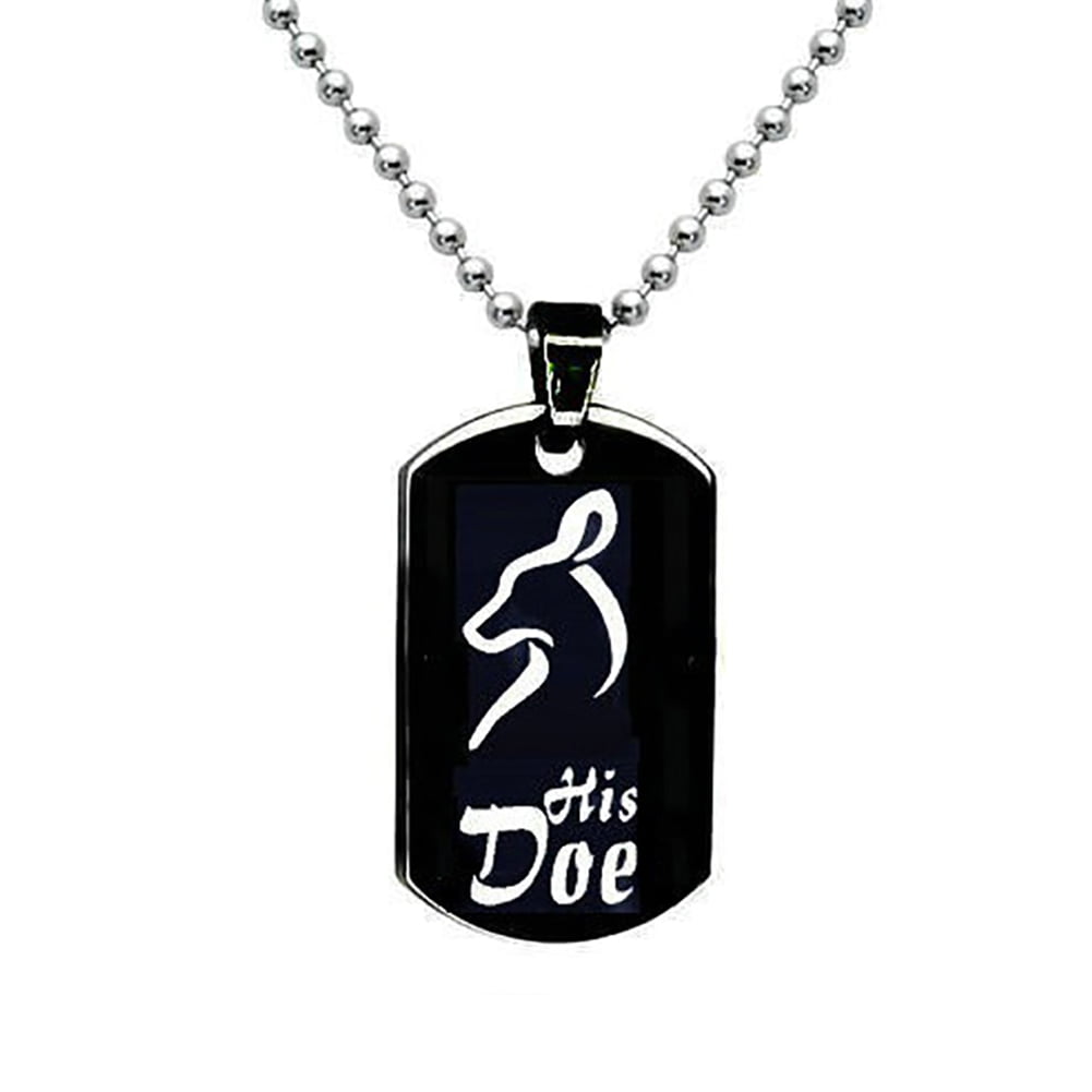 His doe and her buck necklaces deals