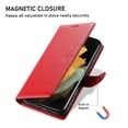 thumbnail image 3 of Étui pour FOXDOCK Samsung Galaxy S21 Plus – Cuir Premium, 3 Emplacements pour Cartes, Protection Antichoc, 3 of 5