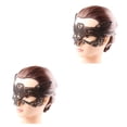 thumbnail image 3 of Guardurnaity Fundas de gargantilla de vampiro, encaje exquisito, diseño ahuecado, pieza facial cómoda para Cosplay, costumbres exóticas para fiesta Type2 NO2 Guardurnaity CBP201247, 3 of 6