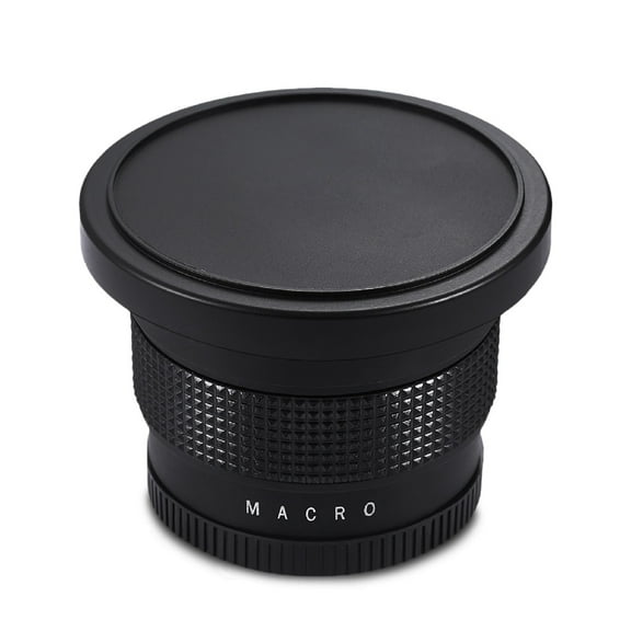 58MM 0.35x Super Wide Angle Macro Fisheye Lens Macro Portion Camera Lens for 58mm DSLR and Digital Camera