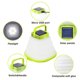 thumbnail image 5 of Lámpara de camping HUOGUO, plegable, solar, recargable, verde, 5 of 5