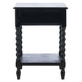 thumbnail image 4 of SAFAVIEH Athena Solid 1 Drawer Accent Table, Black, 4 of 12