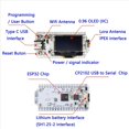 thumbnail image 2 of 2X LORA32-V3 Compatible para Placas de Desarrollo para SX1262 ESP32-S3 Nodo WIFI Meshtastic Compatible para 433-510Mhz, 2 of 5