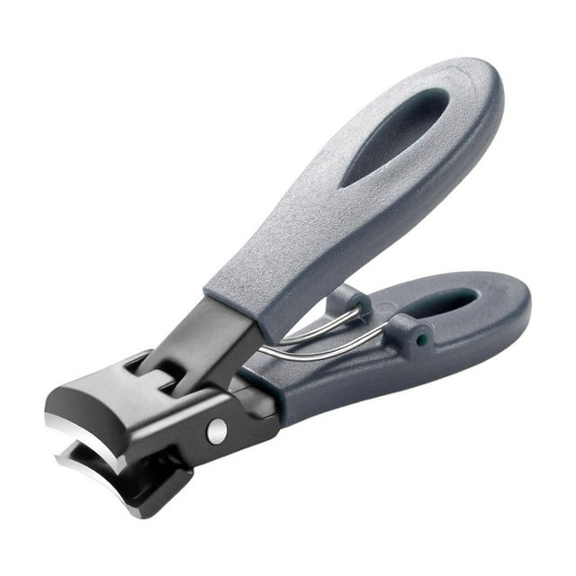 WIFKLSIIPG Nail Toenail Stainless Steel Wide Jaw Opening Nail Clipper Toe Fingernail Trimmers Large AngLED Head Toenail with Wide Opening for Seniors Thick Toenails
