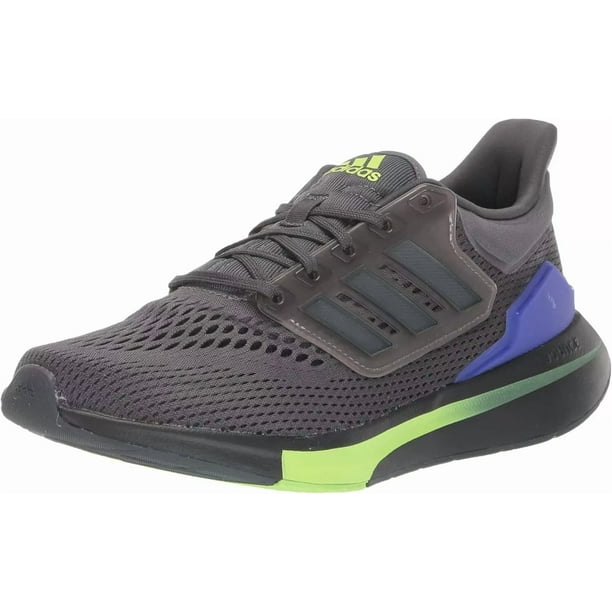 Adidas Mens EQ 21 Running Shoe Casual Athletic Sneaker Grey/Black US 10.5M