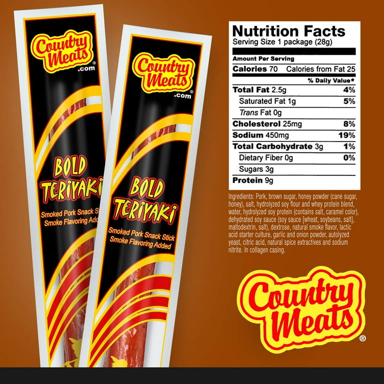 country meats bold teriyaki nutrition steedmanvold