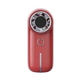 thumbnail image 2 of Mini ventilador portátil USB recargable con pantalla digital, 100 velocidades de viento, funcionamiento silencioso, diseño compacto y portátil para viajes, oficina y uso al aire libre., 2 of 7
