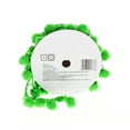 thumbnail image 4 of Simplicity Trim, Green 1 1/4 inch Jumbo Pom Pom Trim Great for Apparel, Home Decorating, and Crafts, 1 Yard, 1 Each, 4 of 6