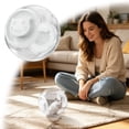 thumbnail image 3 of WEIOUKC Hamster Ball, Transparent Hamster Running Ball Exercise Wheel Cage Accessories Hamster Toys, Large Space, Reduce Boredom, Increase Activity, 3 of 7