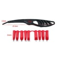 thumbnail image 4 of Glass Glue Angle Scraper Sealant Spreader Tile Joint Repair Tool Applicator Set, 4 of 9